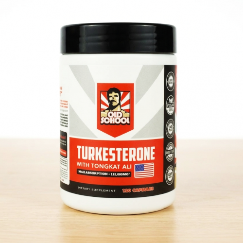 Turkesterone 120 cápsulas, apoyo natural de testosterona — Quiseya RD