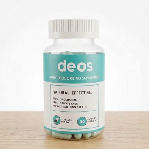 DEOS, cápsulas de clorofila para control de olor — Quiseya