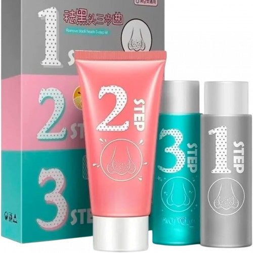 Kit Love Jojo de 3 pasos para puntos negros — Quiseya
