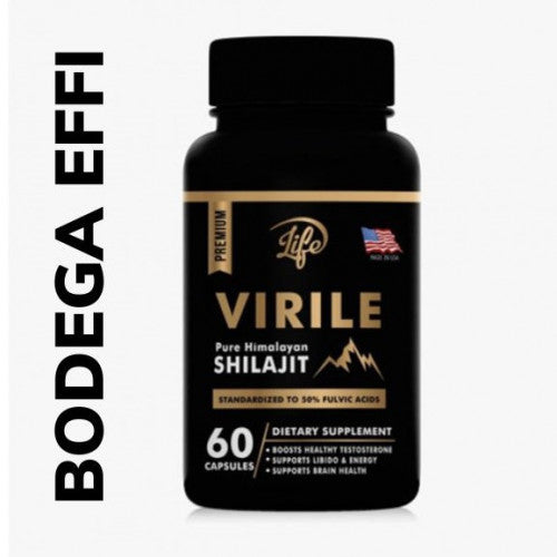 Shilajit Virile — 60 Cápsulas
