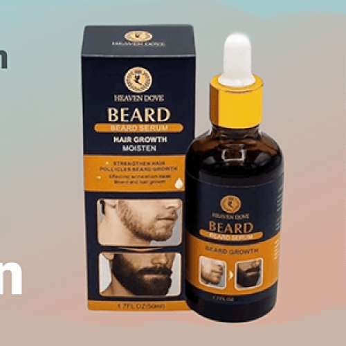 Sérum para el crecimiento de la barba con gotero — Quiseya