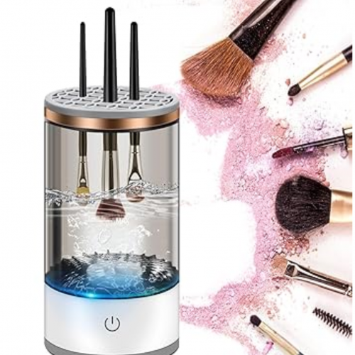 Máquina limpiadora de brochas de maquillaje — Quiseya