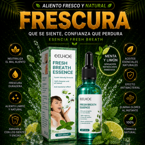 Serum Fresh Breath para el aliento en frasco de 20 ml — Quiseya