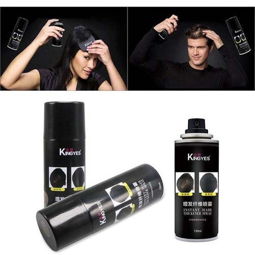 Spray tapa canas marrón para cabello y barba — Quiseya