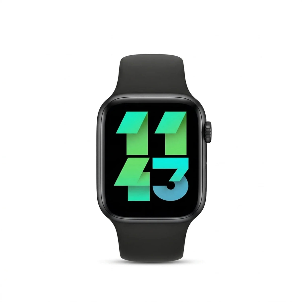 Reloj inteligente X9 Plus negro con pantalla a color y esfera de widgets — Quiseya